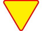 Znak A-7 - ustąp pierwszeństwa