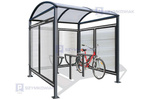 Wiata rowerowa II - 2,5 m
