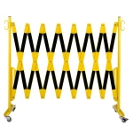 Zapora nożycowa na kółkach