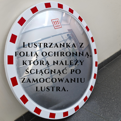 Lustro drogowe Ø600 (poliwęglan)