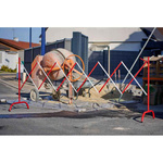 Zapora nożycowa lekka