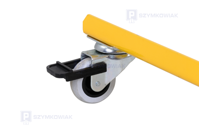 Zapora nożycowa z mocowaniem do ściany