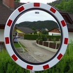 Lustro drogowe ze stali nierdzewnej