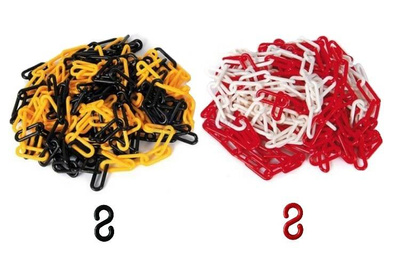 Łącznik z tworzywa do łańcucha 8 mm - typ S