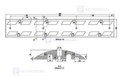 Kompletny próg podrzutowy PPM-30