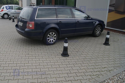 Pachołek ozdobny, czarny 56 cm