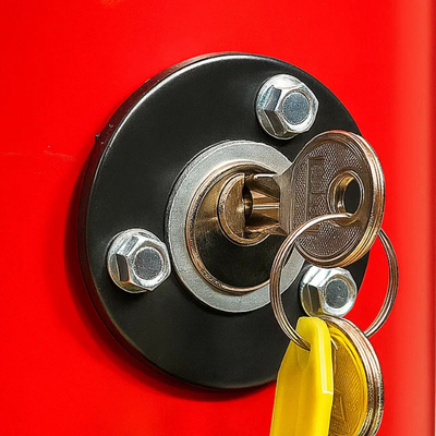 Zamek do szlabanu ręcznego