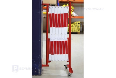 Zapora nożycowa z mocowaniem do ściany