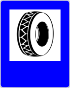 Znak D-26a - wulkanizacja