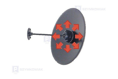 Lustro wewnętrzne okrągłe - Polymir