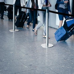 Słupek taśmowy inox