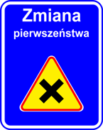 Znak D-48 - zmiana pierwszeństwa