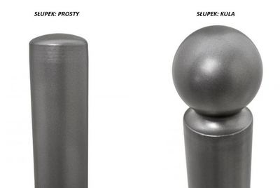 Słupek z systemem Serrubloc