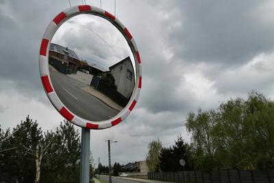 Lustro drogowe PMMA (akryl) Ø500