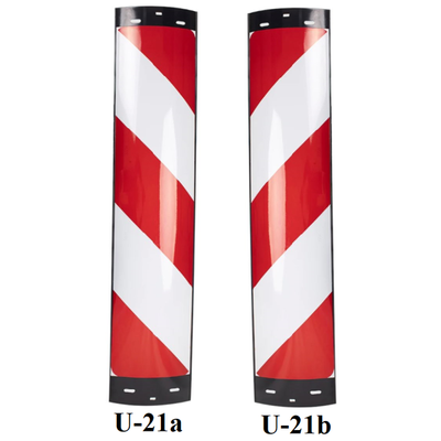 Podstawa gumowa z tablicą ostrzegawczą elastyczną U-21b